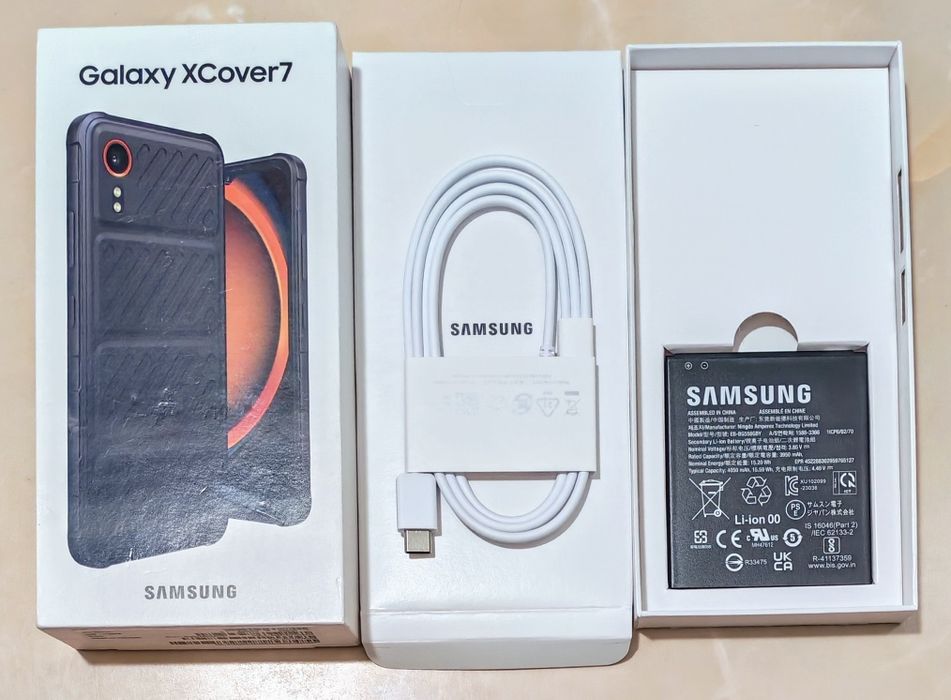 SAMSUNG XCover 7 Black Duos 6/128 GB  nou la cutie!