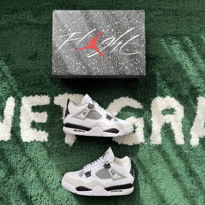 Jordan 4 Retro Military Black 41