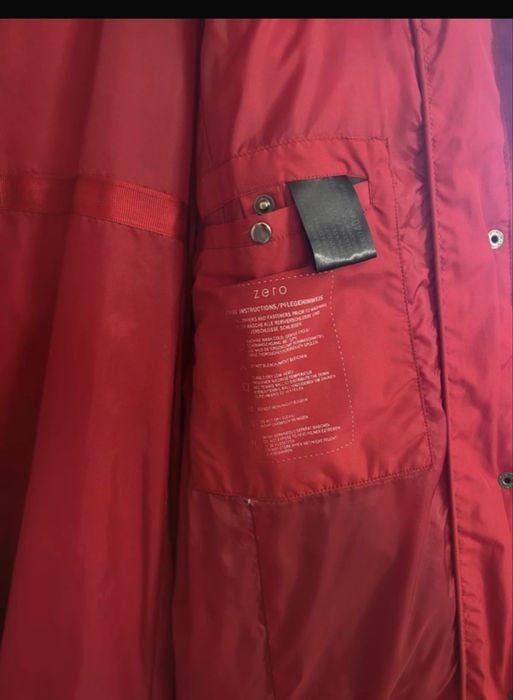 Geaca de puf Zero dama rosie