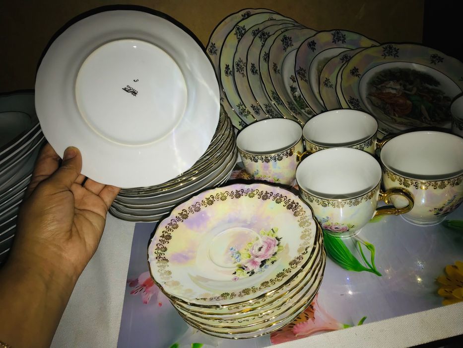 Set Kahla i czesko чаши, чинии Антика