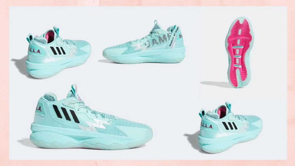 Баскетболни обувки ADIDAS DAME 8  р.44 2/3