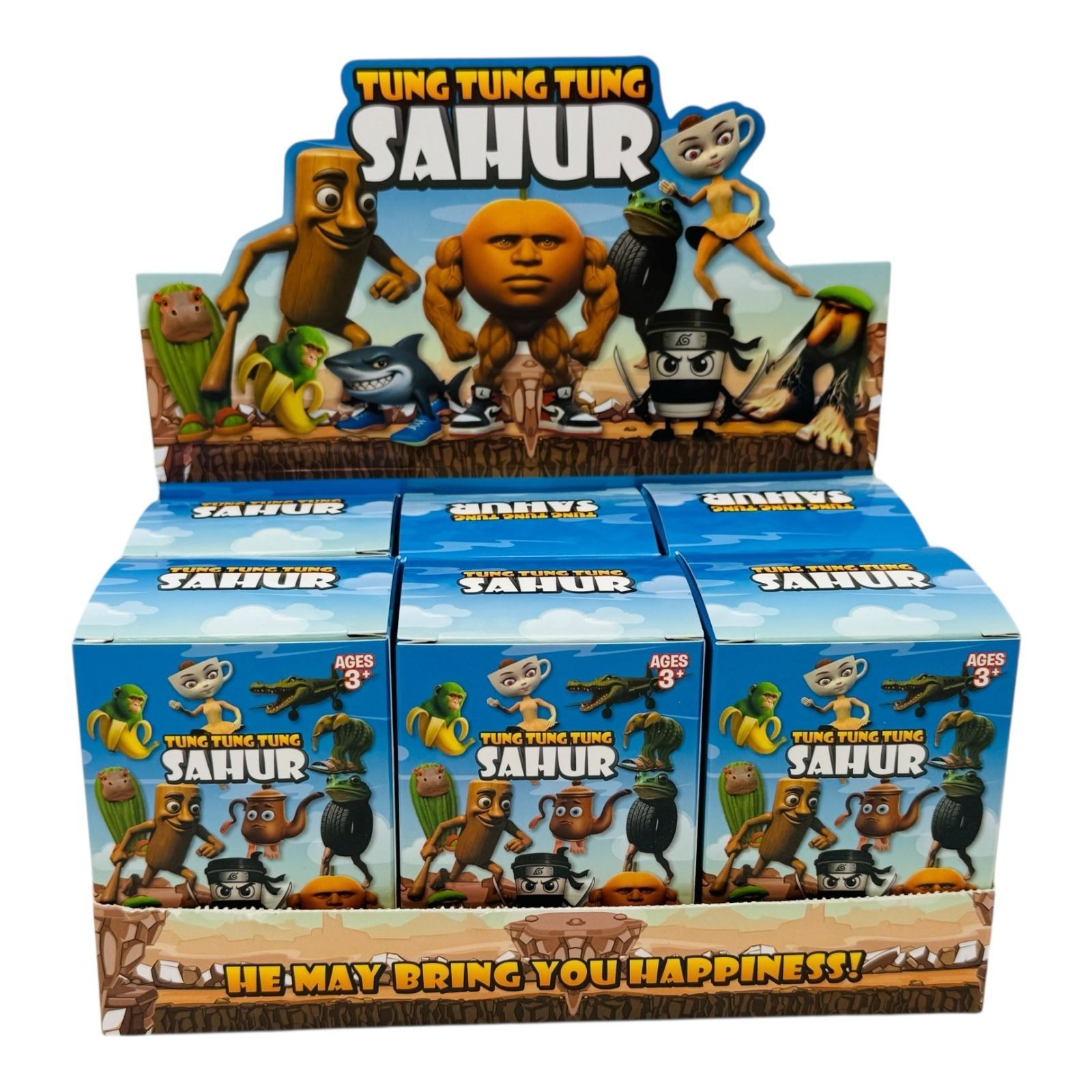 TUNG TUNG TUNG SAHUR – Brainrot фигурки с характер!
