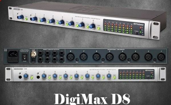 Цифровой 8-ми канальный предусилитель Presonus DigiMax D8