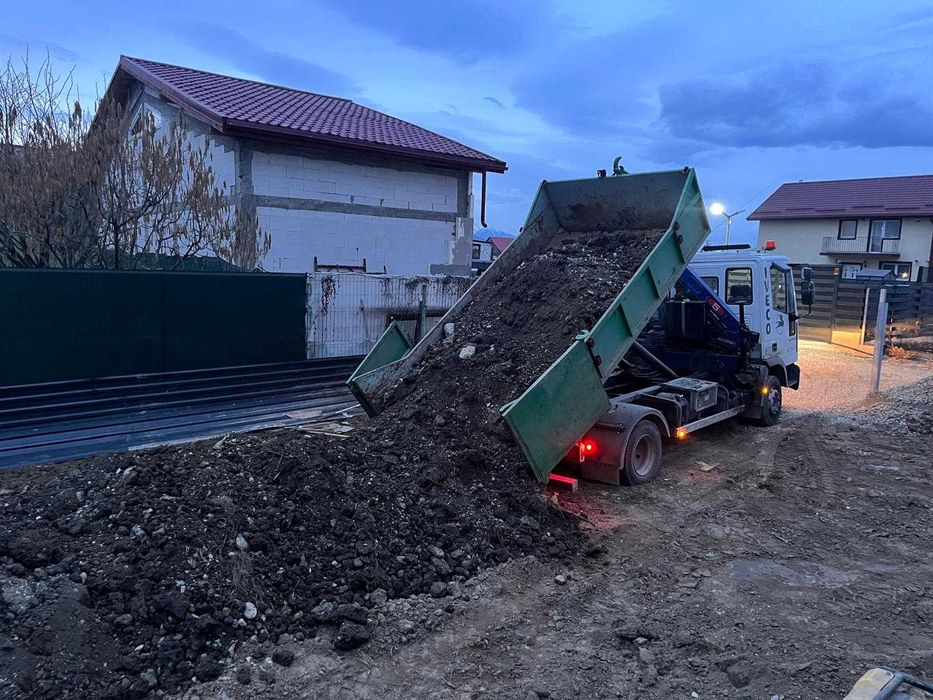 Vand Iveco Eurocargo 100E18 10Tone Abrollkipper basculabil  cu macara