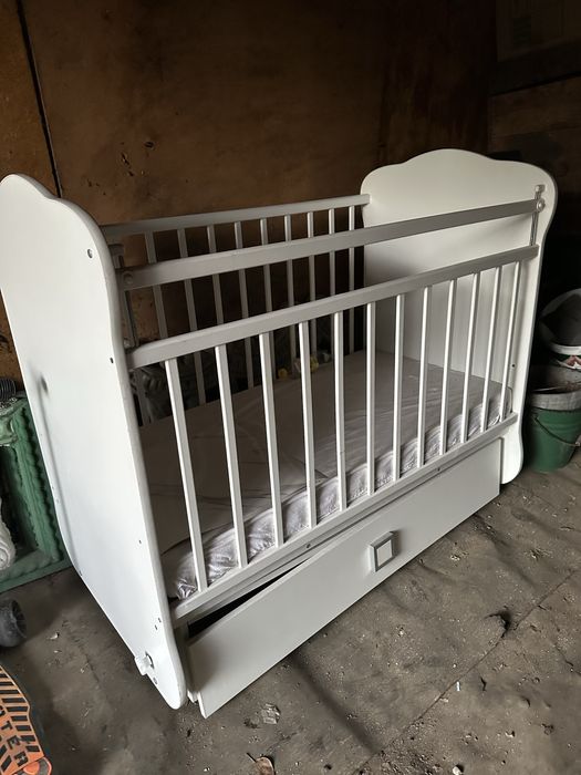 Детский кровать, манеж с матрасом