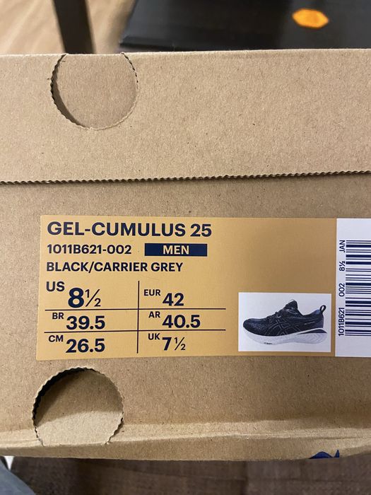 Маратонки Asics Gel Cumulus 25 42 номер