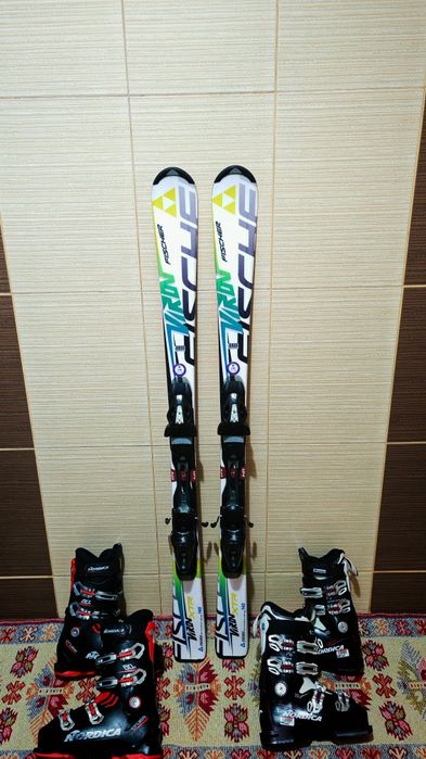 Schiuri Fischer Viron xtr 140 cm -clapari ski