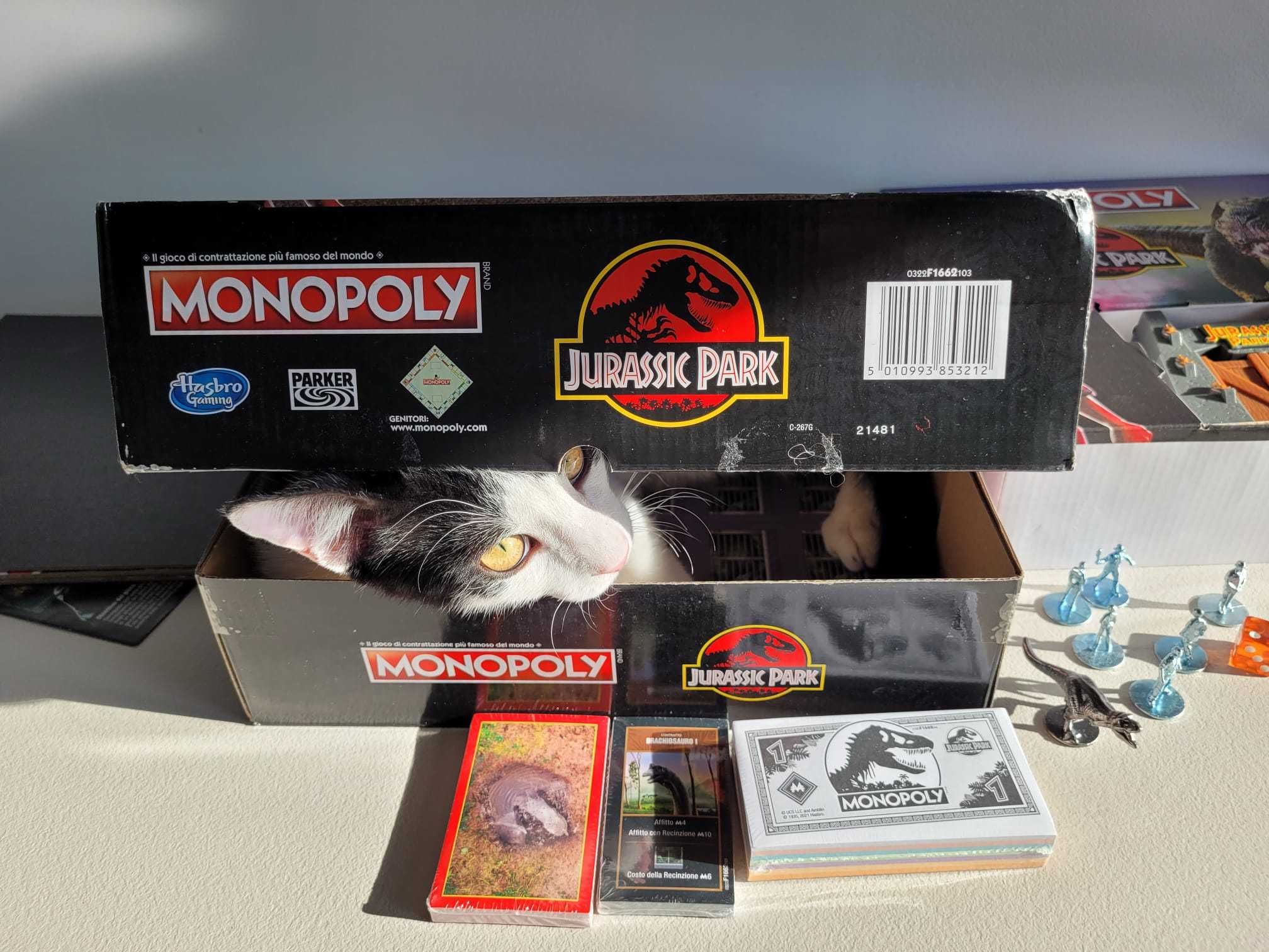 Joc de societate Monopoly: Jurassic Park - Versiune in Italiana