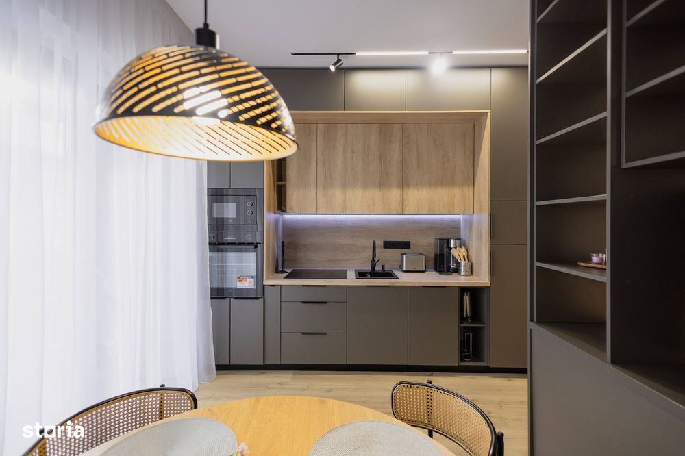 Apartament 2 camere, zona Cireșica, bloc nou cu garaj, prima chirie