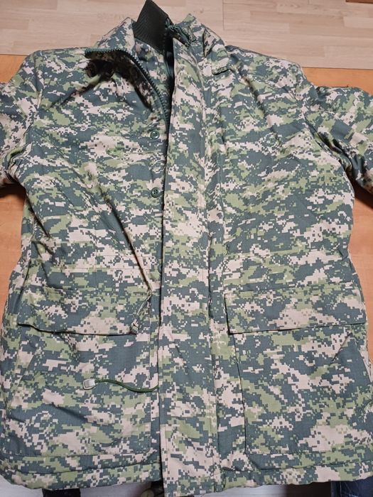 Военный бушлат б/у