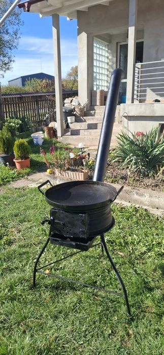 Sobă, plita și disc