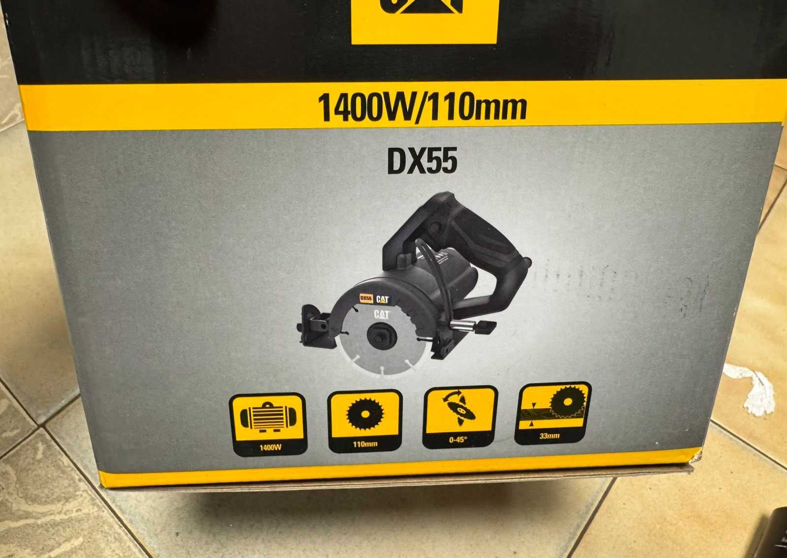 Ръчен цинкуляр за плочки CAT DX55/1400w