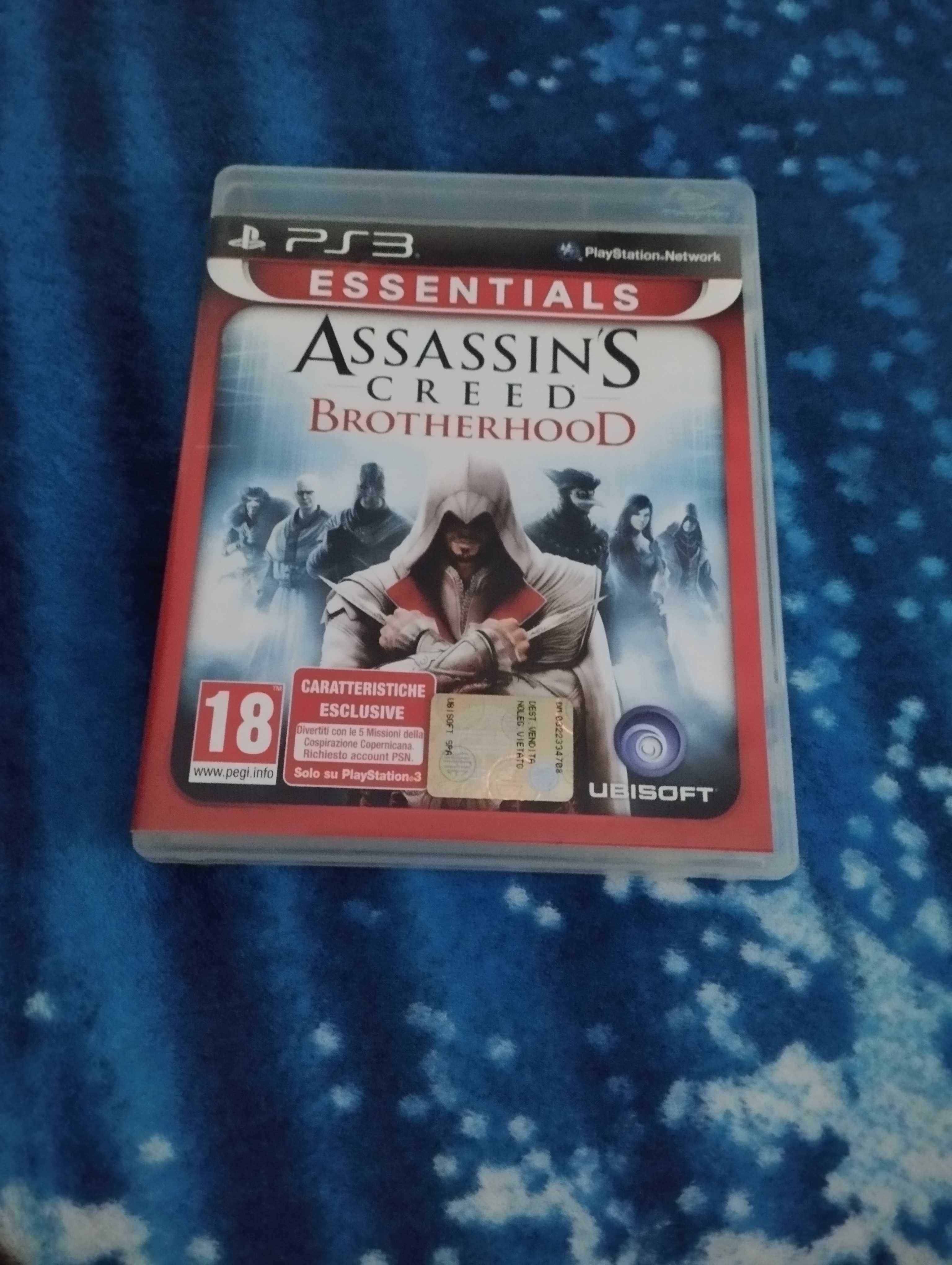 Vând joc Assassin's creed Brotherhood pentru PS3 cu NBA Live 14