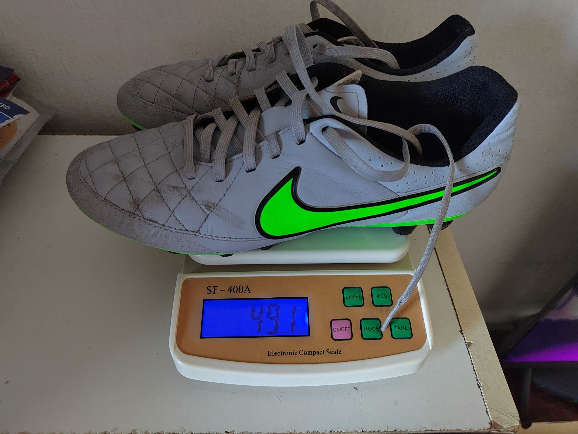 Nike Tiempo real leather 42,бутонки естествена кожа
