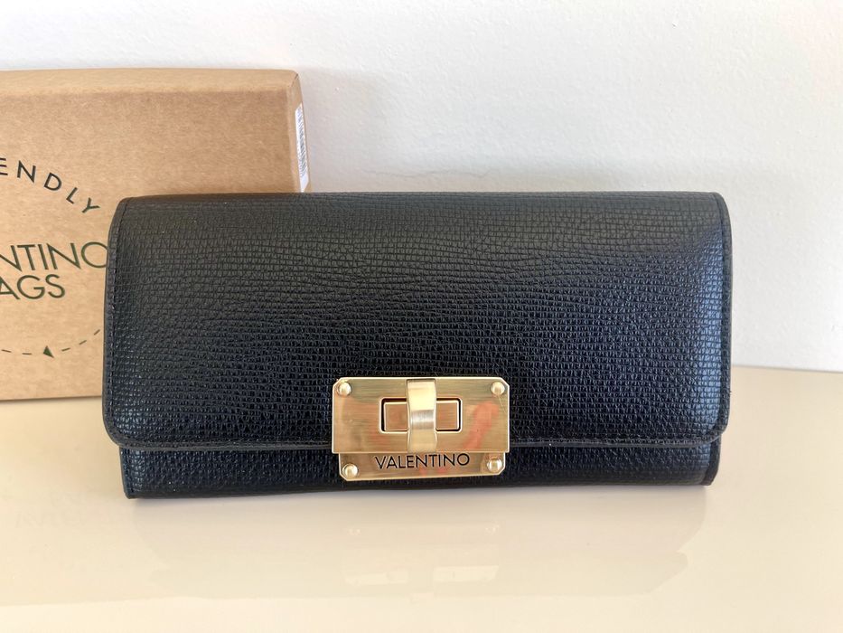 Valentino By Mario Valentino дамско портмоне - Linden Черно-НОВО