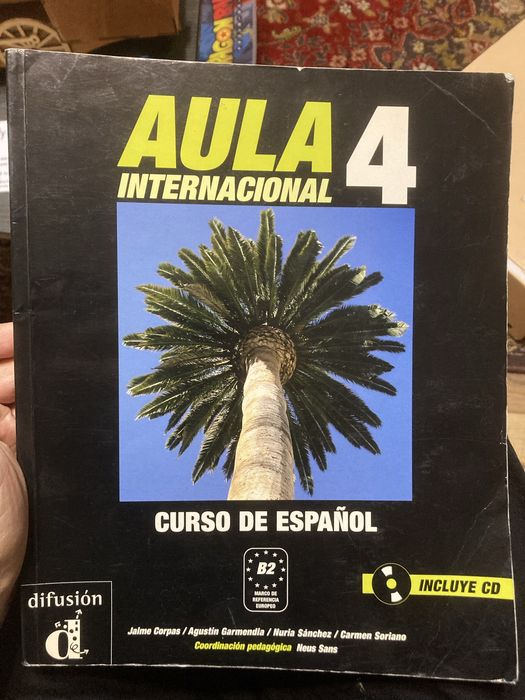 Учебник по испанскому языку Aula Internacional 4, nivel B2 DELE