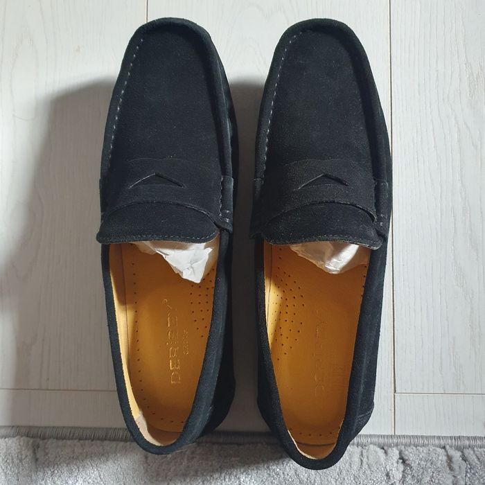 Mocasini piele intoarsa
