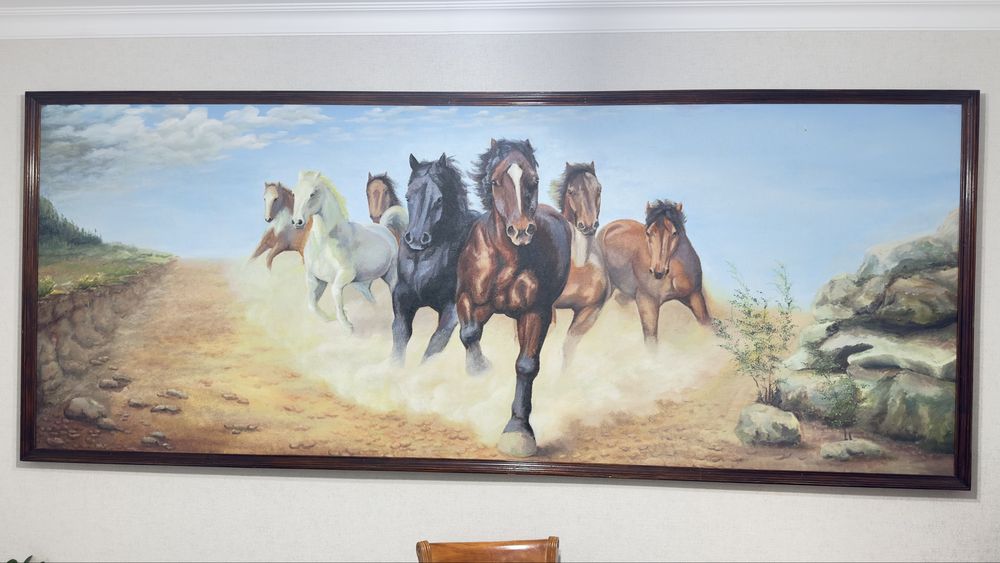 Картина ручной работы 300 на 120