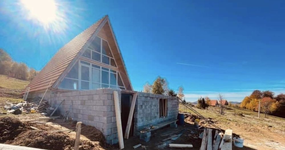 Vindem cabane din lemn Tip A