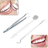 Set 3 instrumente ingrijire dentara dentist stomatolog