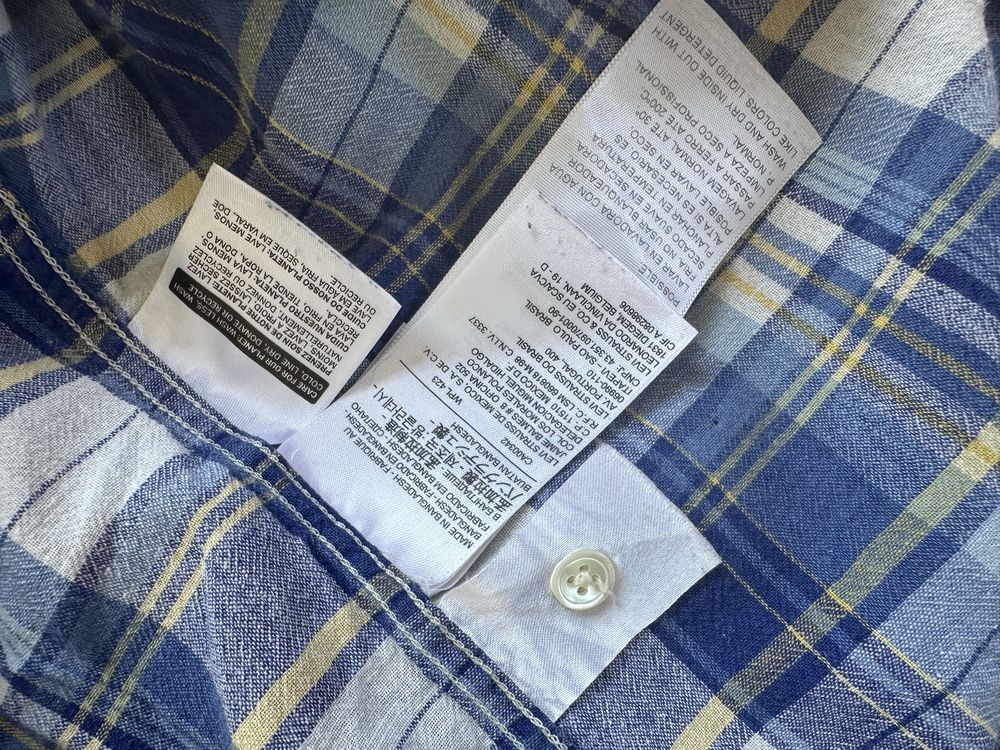 Стилна ленена риза Levi’s и H&M