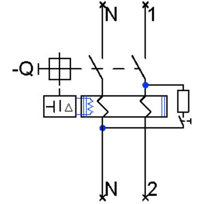 Întrerupător de curent rezidual SIEMENS 5SV3312-6KL -25A 230V,sigilat