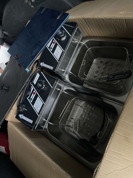 Фритюрница двойная