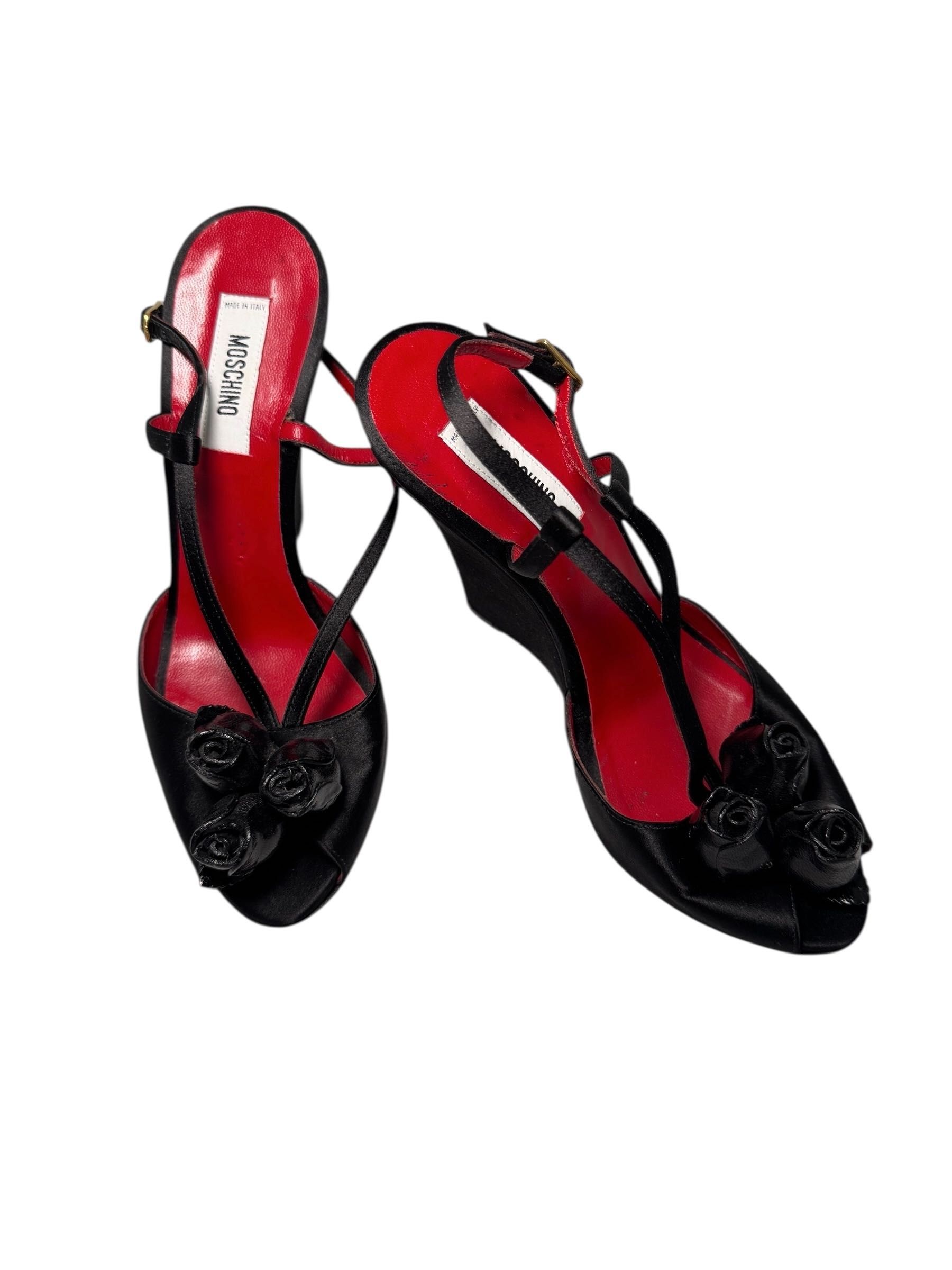 Moschino сандали на платформа