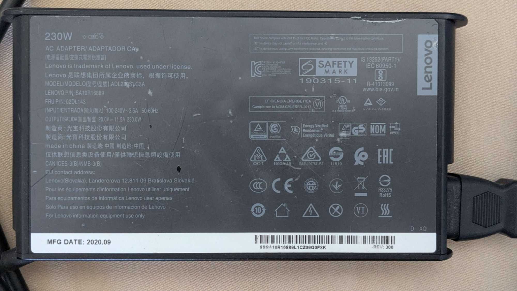 Gaming Laptop Lenovo Legion 5 - RTX 2060 - Ryzen 5