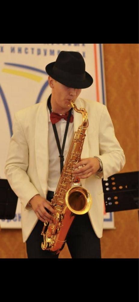 Профессиональный САКСОФОНИСТ в Алматы саксофон на праздник, на свадьбу