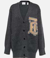 Cardigan BURBERRY TB intarsia wool