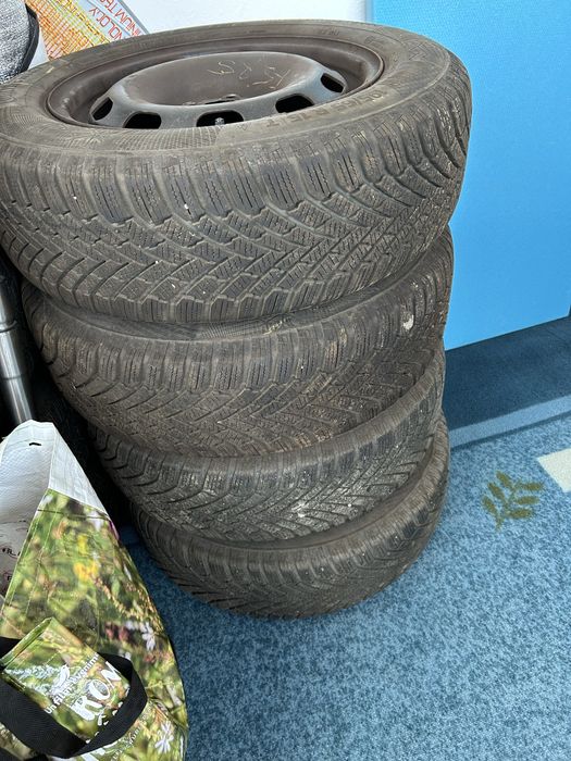 Cauciucuri+jante golf, skoda, seat 195.65.15