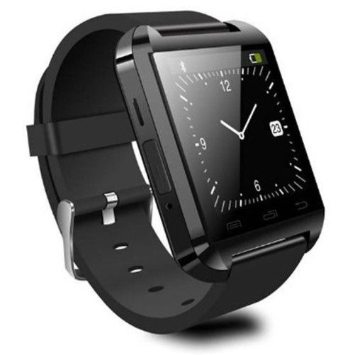 Smartwatch iUni U8+, BT, LCD 1.44 inch, Notificari, Negru