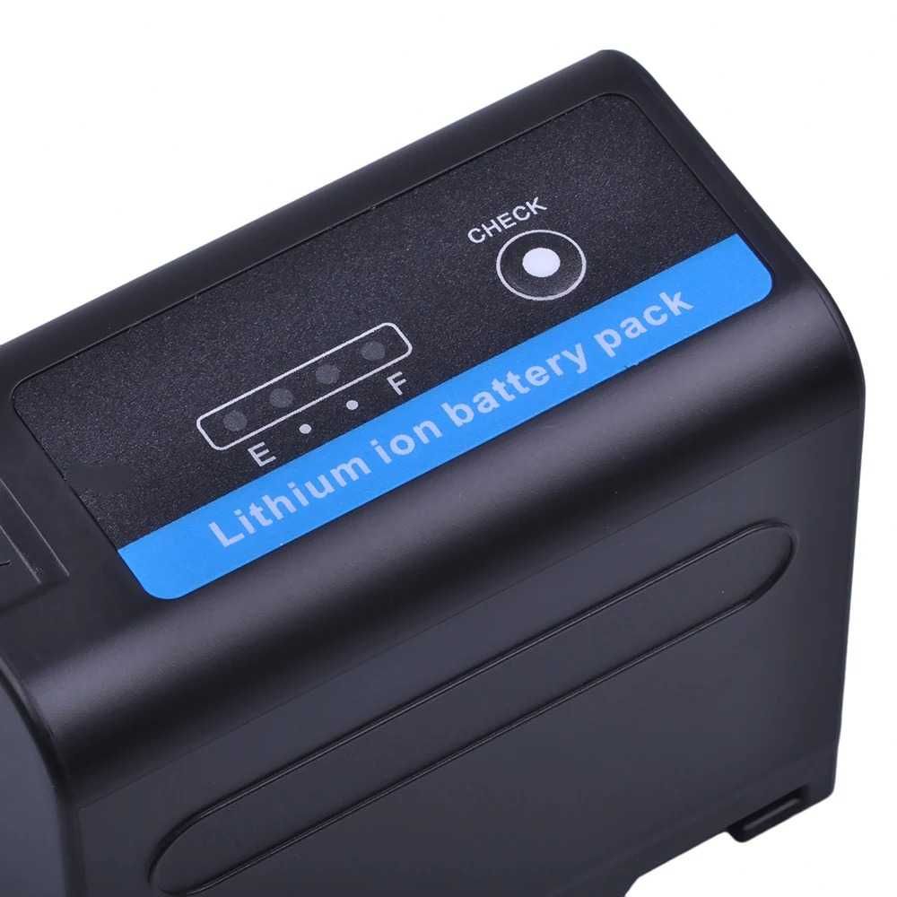 Incarcator 4 sloturi FAST Charge NP-F + 4 acumulatori NP-F960 NP-F970