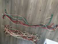45 x patch cord cablu UTP retea RJ45 cat5 cat6 1 metru 1,5metri 100cm