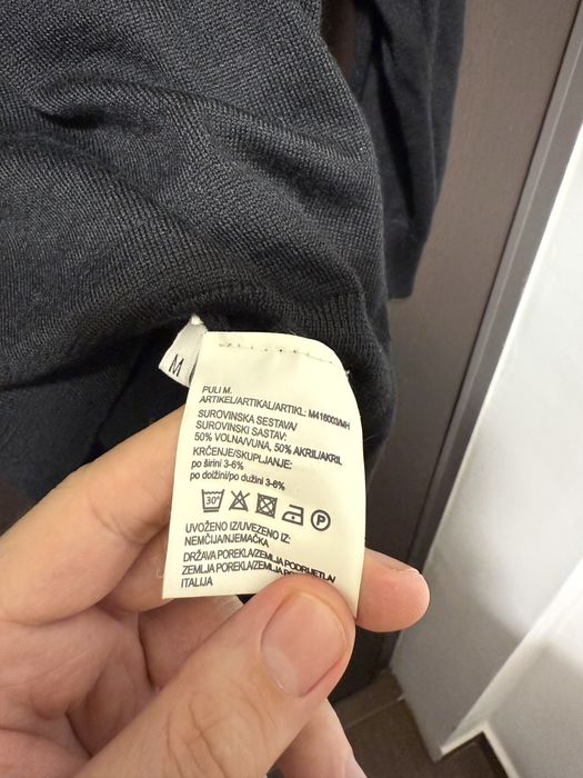 Pulover lana barbati produs in Italia