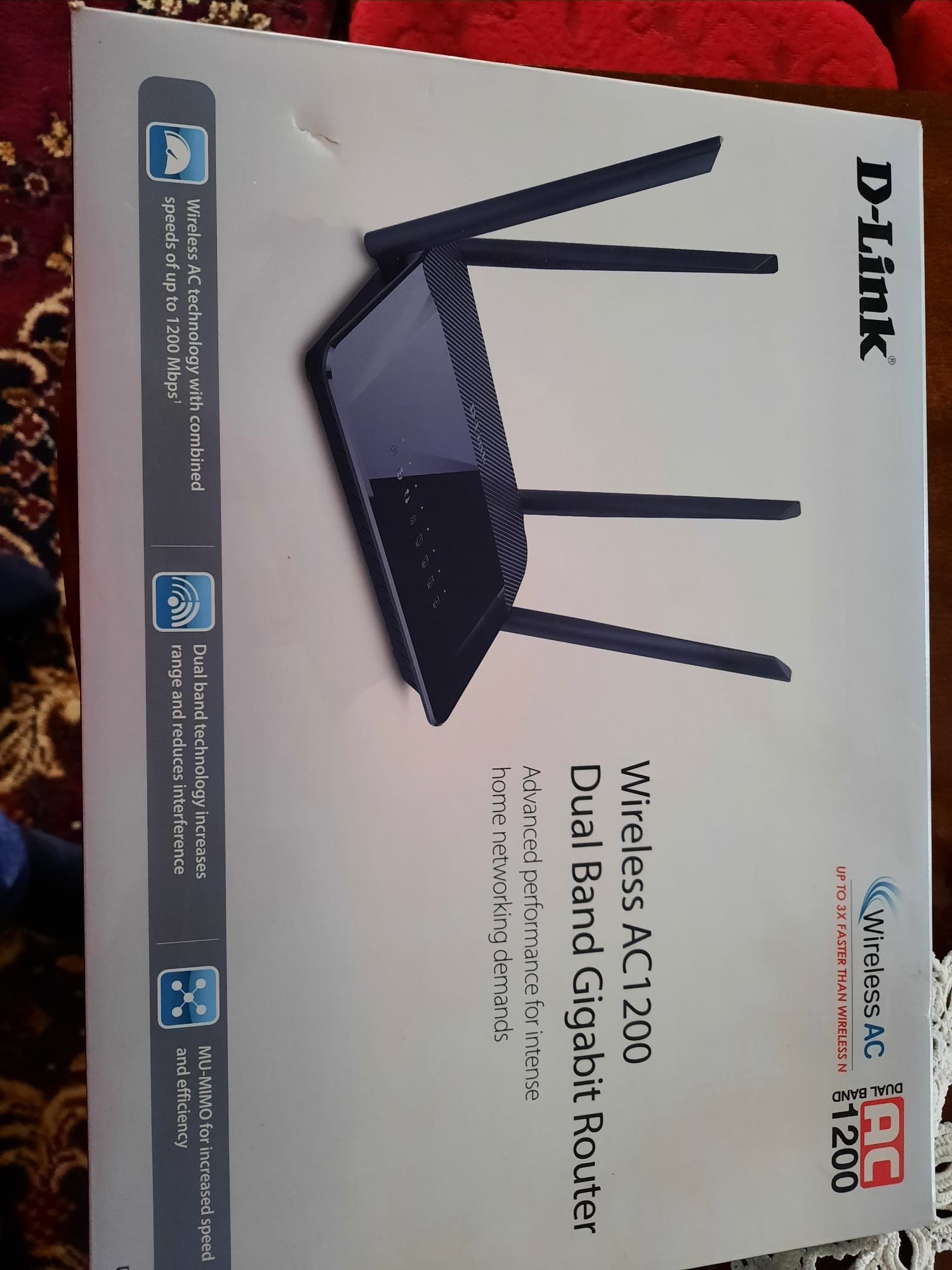 Vand router D-link AC 1200