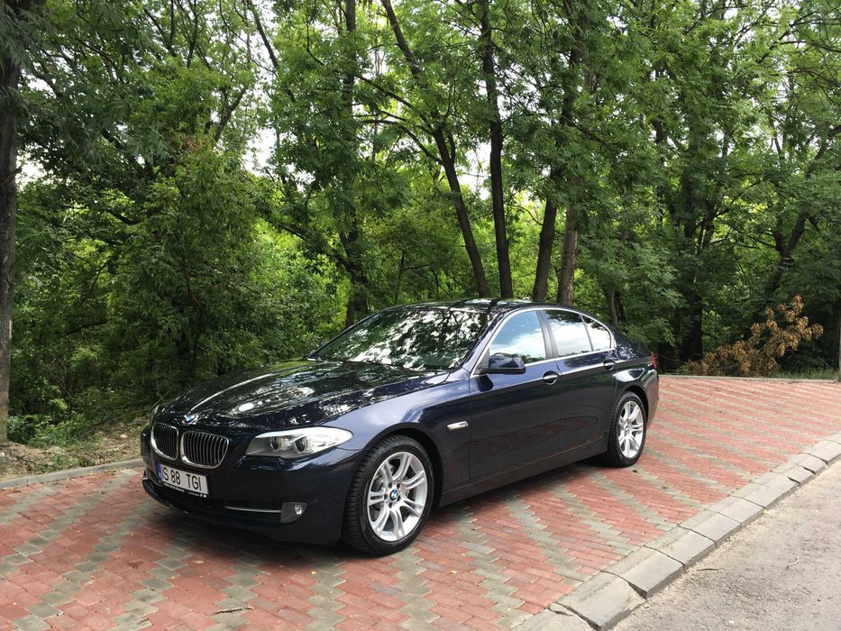 BMW Seria 5 F10 Automat |Albastru Imperial Metalizat| Piele Maro| 2012