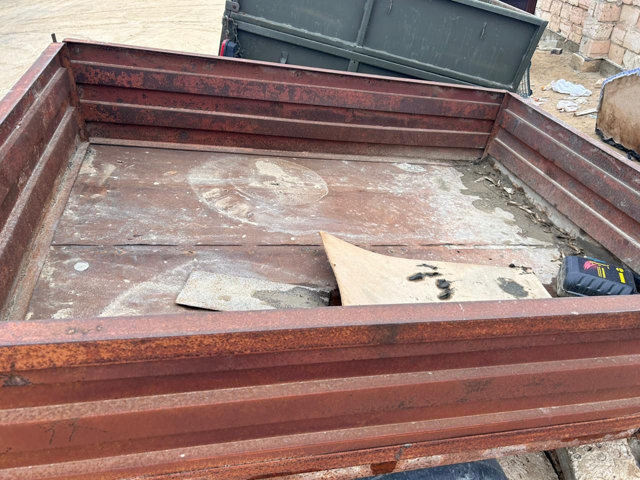 Прицеп, одноосный, б/у. Сделано в СССР