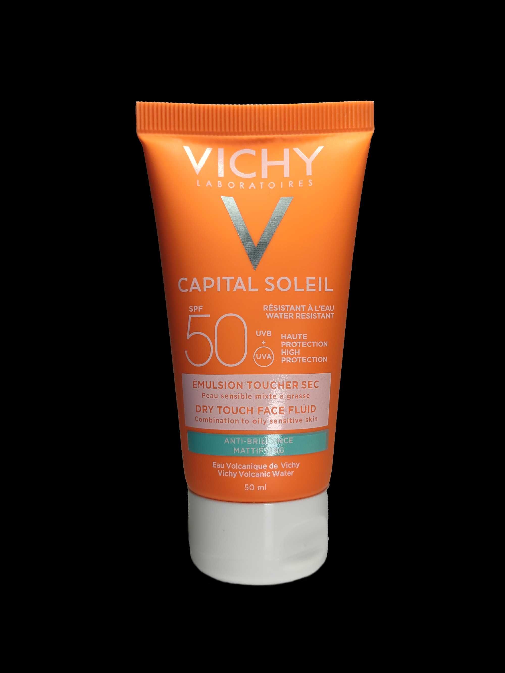 Vichy Capital Ideal Soleil Matlashtiruvchi Emulsiya, Spf 50, 50ML Fran