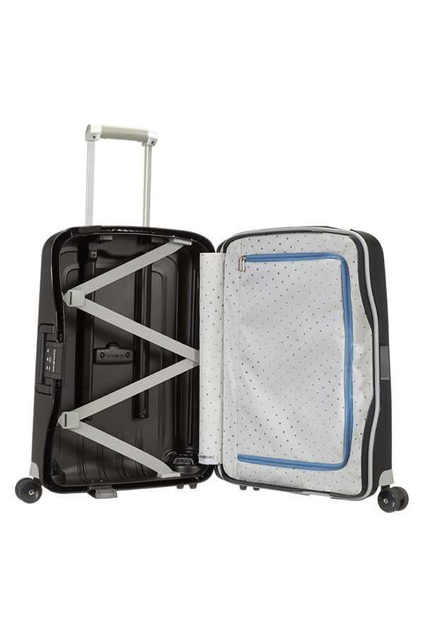 Troller de cabina Samsonite 55*20, sigilat,model S'Cure,rosu,5anigaran