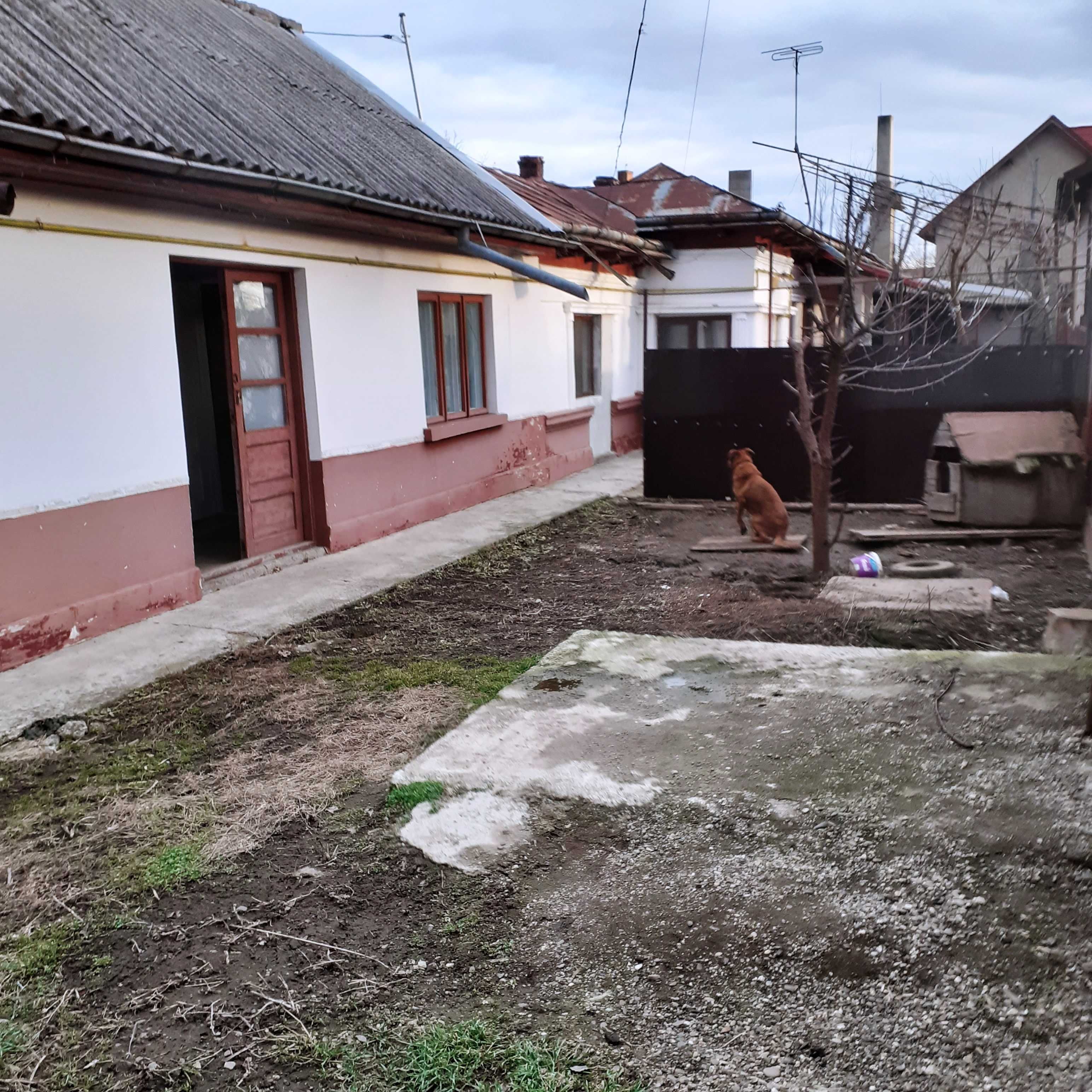 PROPRIETAR: Vând casa cu 4 camere în ROMAN și teren 500 m.p. zona buna