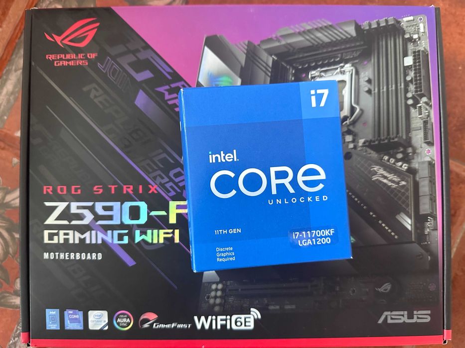 I7 11700kf Asus Rog Strix 16gb ddr 4 Combo