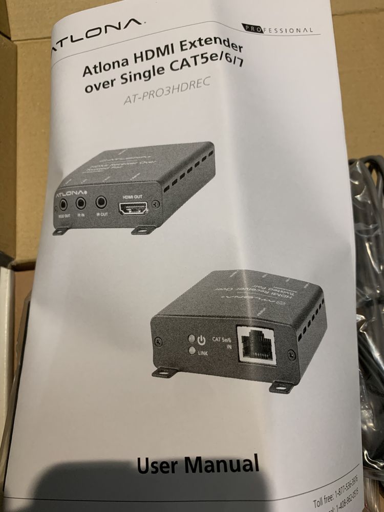 Hdmi extender atlona