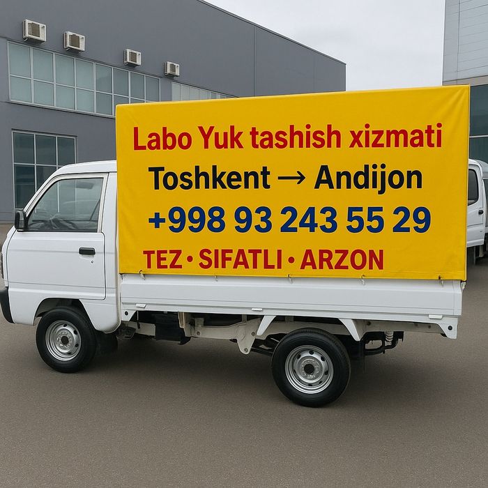 Labo xizmati Andijon- Toshkent- Andijon