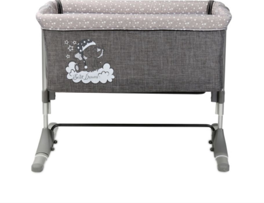 LORELLI Premium Мини кошара - кошче SLEEP N CARE GREY ELEPHANT