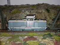 locomotiva diesel LDH CFR roco52254 trenuleț electric scara HO