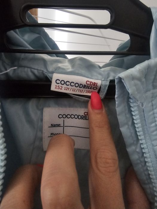 Есенно яке Coccordillo в свеж ментов цвят