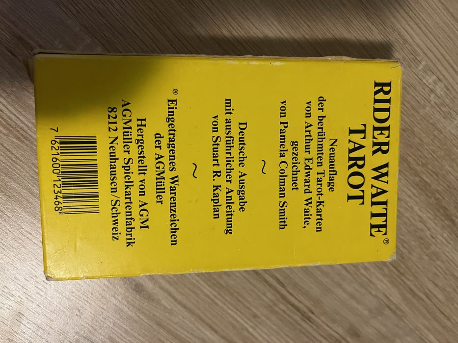 Carti Tarot originale editie 1971