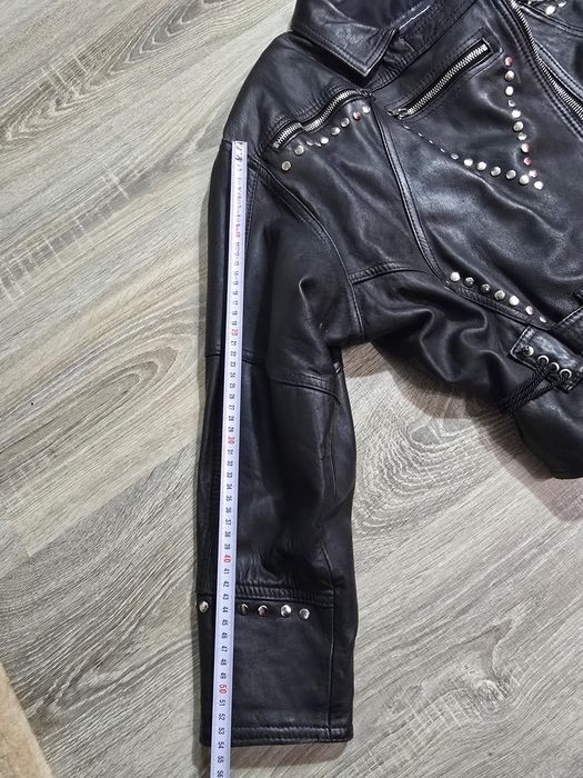 Geaca dama din piele rock moto